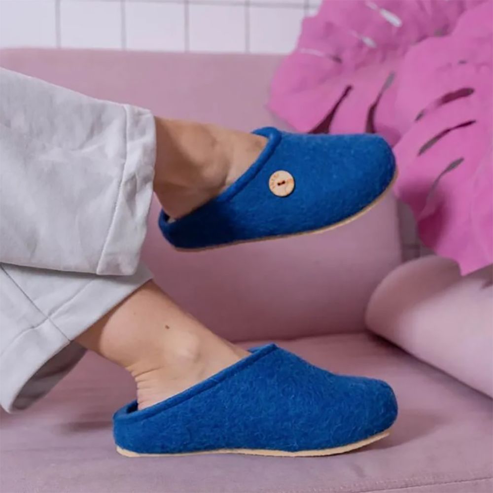 Домашние валенки Step, синие (василек), размер 36