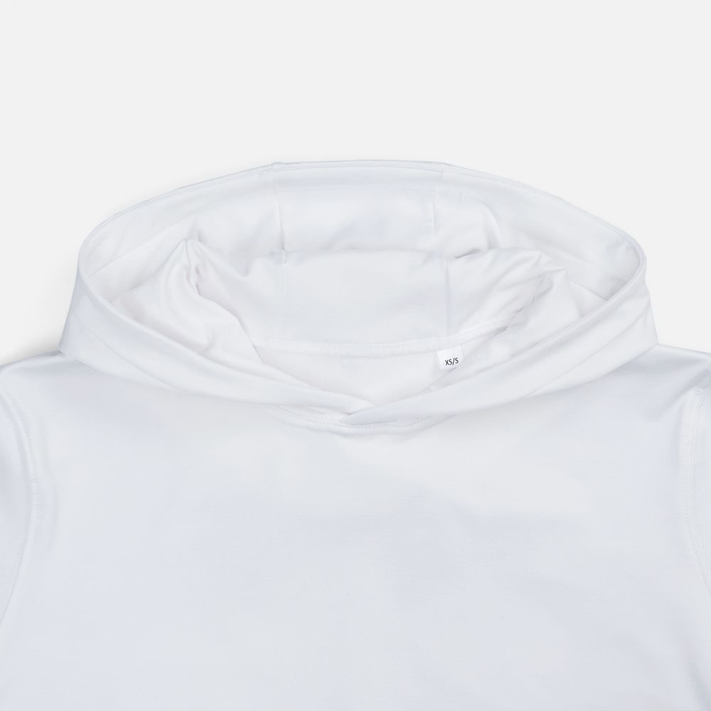 Худи унисекс Morfiss, белое, размер XL/XXL