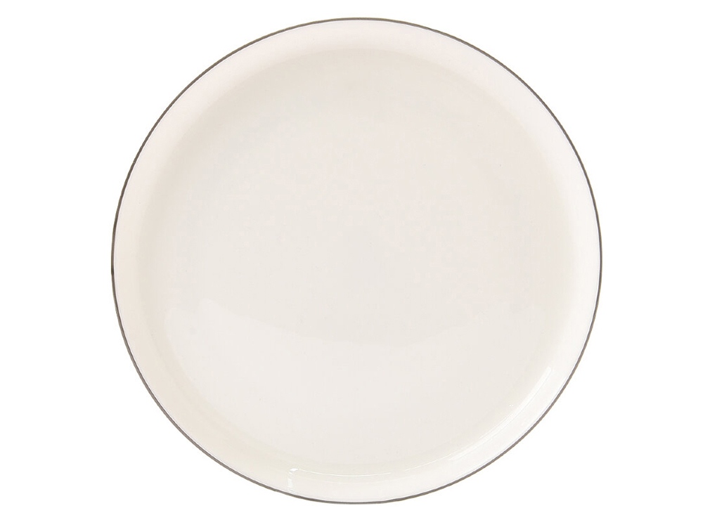 Тарелка PLATE 2 WHT с логотипом Valerie Concept | Print Logo