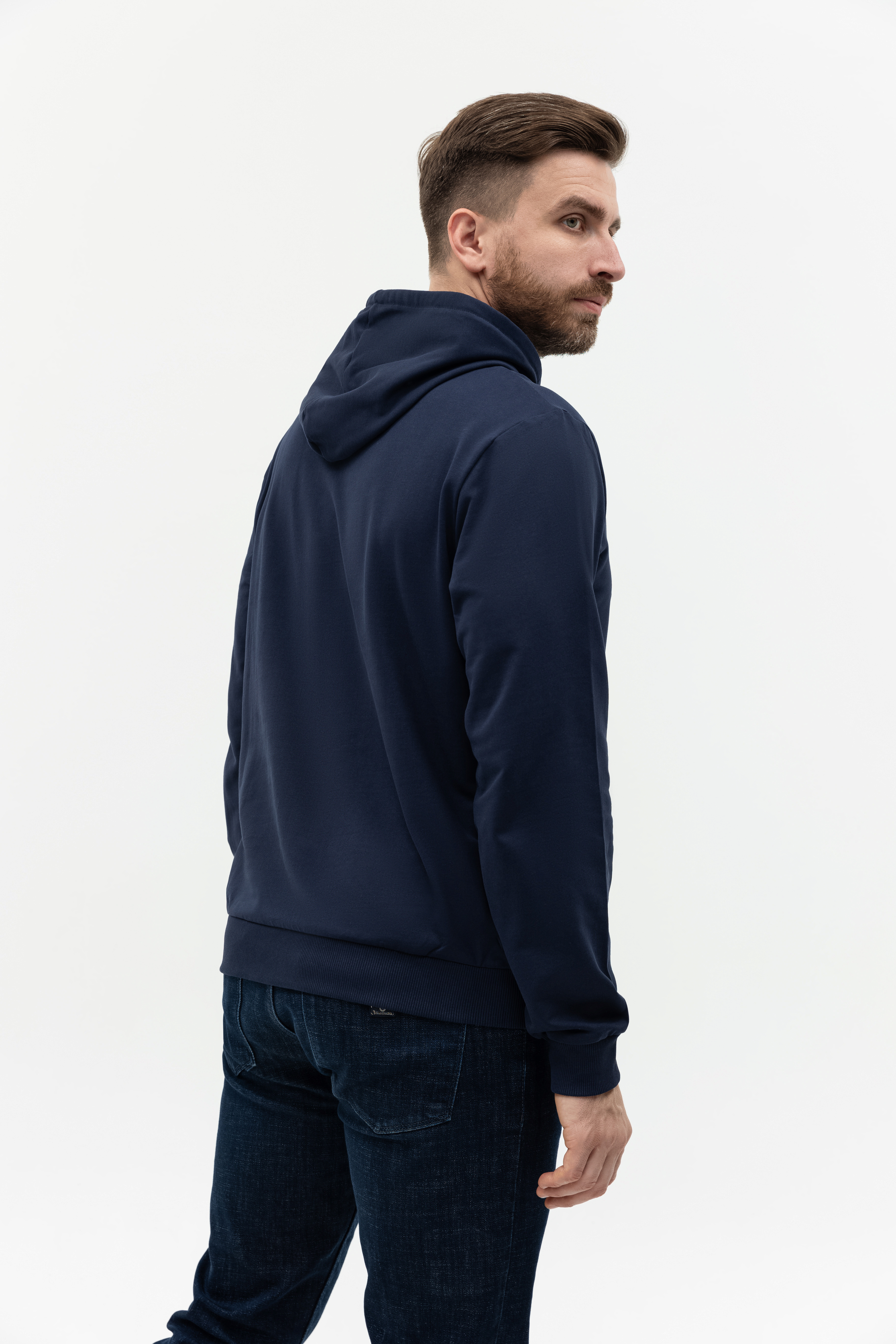 Худи унисекс STAN футер без начёса 260, 23, Тёмно-синий,  (46)  (56/XXXL)