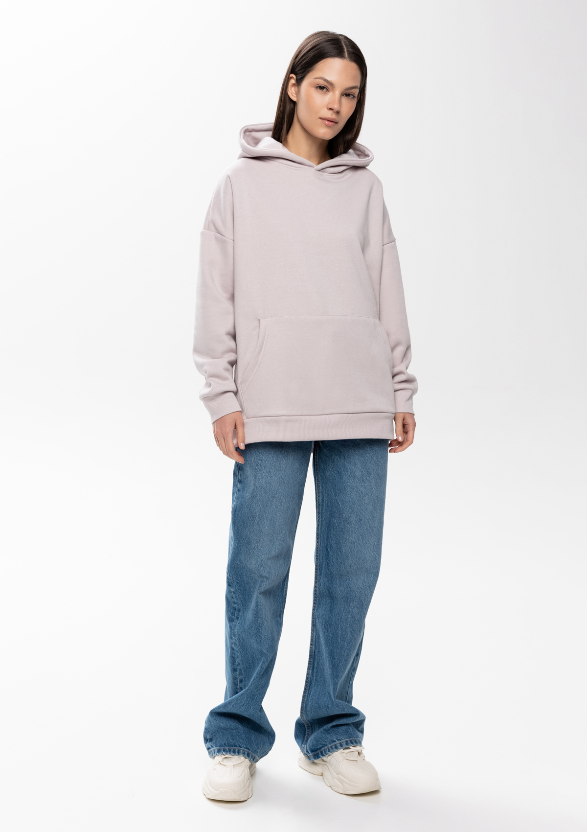 Худи унисекс STAN оверсайз интерсофт 320, 69, Кремовый,  (52)  (54/XXL)