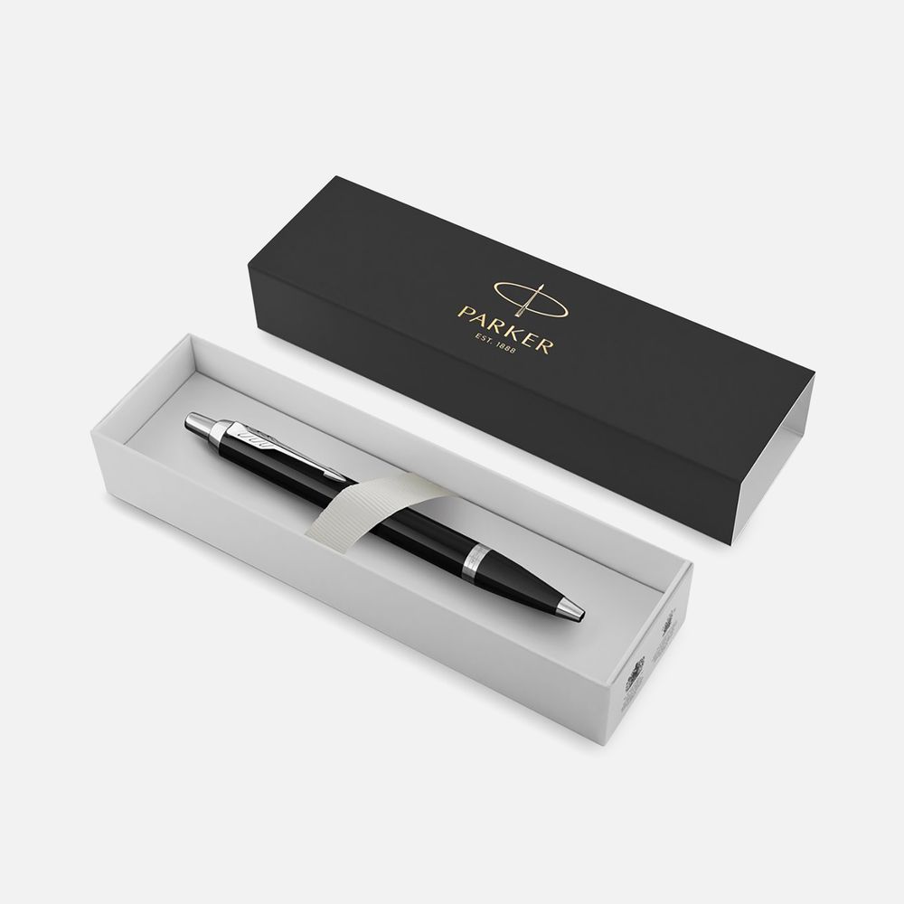Ручка шариковая Parker IM Core Black GT фото на сайте Print Logo.