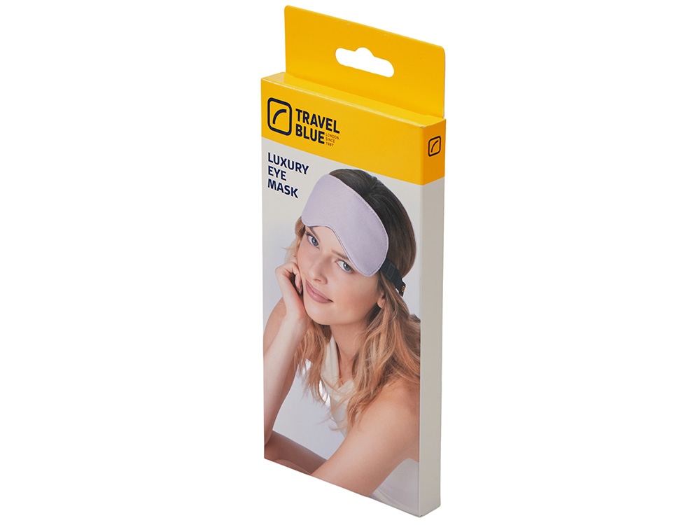 Маска для глаз Travel Blue Luxury Eye Mask (453), цвет бежевый