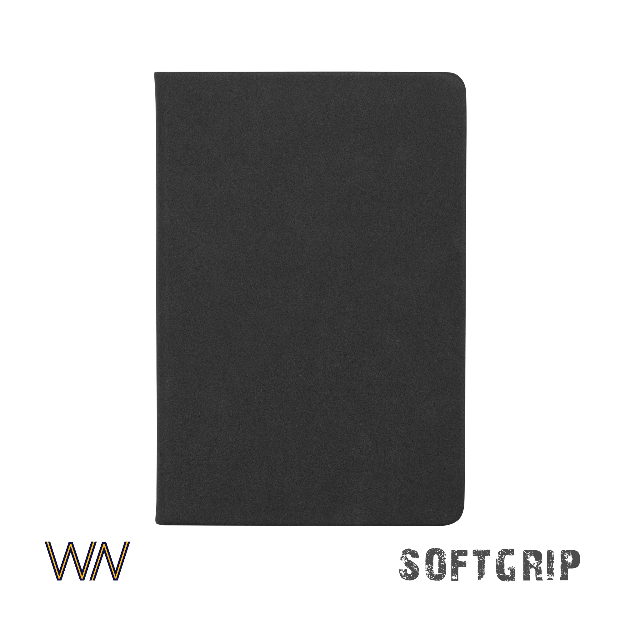 Ежедневник недатированный "Флоренция", А5, покрытие soft grip с логотипом WOWNOTE | Print Logo