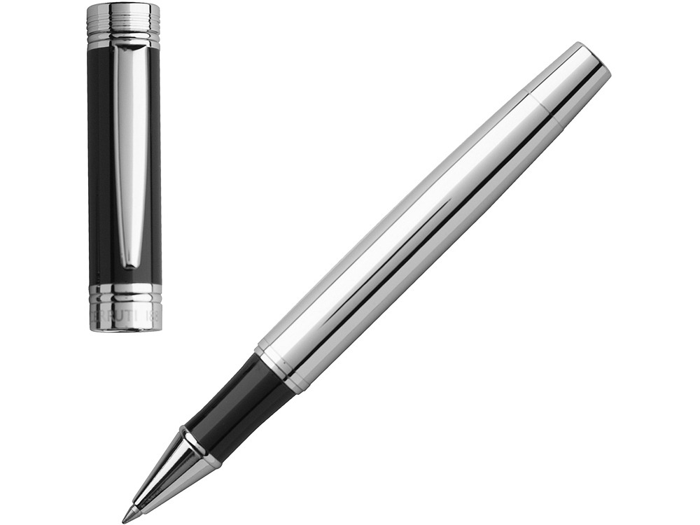 Ручка-роллер Zoom Classic Black с логотипом Cerruti 1881 | Print Logo