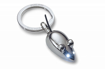 Брелок с подсветкой Racing Mouse с логотипом Philippi | Print Logo